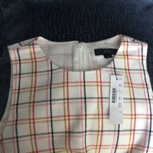 J. Crew Peplum Tweed Dress Fully Lined NWT